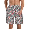 thumbnail image 1 of Fotbe Daisies Flowers Trajes de Baño Estampados para Hombre, Shorts de Verano de Secado Rápido, Ropa de Playa, Bañadores-3X-Large, 1 of 6