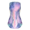 thumbnail image 6 of Womens Tops Fashion Women's Summer Tie-Dye Sleeveless V-Neck T-Shirt Casual Tanks Tops Womens Clothes under $8, 6 of 6