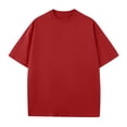 thumbnail image 4 of pstuiky camisetas para hombre, Camisas deportivas informales de manga corta y cuello redondo para hombre, de color liso camisas casuales para hombre m, 4 of 4