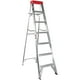 thumbnail image 1 of Escalera De Tijera Aluminio C/plataforma Akron 6 Escalones 77-80 150kg Akron Herramientas Escalera Tijera de Aluminio Tipo III, 1 of 5