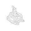 Genuine OE Audi Gear Shift Assembly - 80B-713-041-N