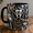 Black, variant on Dentist Mug 3D Effect Gold Metallic Tooth Design for Dental Office Coffee Breaks