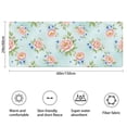 thumbnail image 3 of Pioneer Flower Floral Print Pattern Bathroom Rugs Mat, Non Slip Microfiber Bathroom Rug with Rubber Backing, Soft Mats for Bathroom Floor Tub Shower, 24"x60", 3 of 5