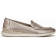 thumbnail image 2 of Naturalizer Women's Lucy Loafer Warm Silver Leather 12M, 2 of 5