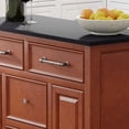 thumbnail image 3 of Glenwillow Home Kitchen Cart in Black with Wood Top, 3 of 5