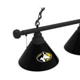 thumbnail image 2 of Michigan Tech University 3 Shade Billiard Light with Black Fixture, 2 of 5