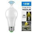 thumbnail image 2 of Bombilla Led Sensor De Luz Sensor Pir Detección Automática Bombilla De Lámpara Led De Ahorro De Energía Con Luz Blanca Fría Para Pasillo De Entrada Pasillo 12W E27 Scienceny HA027244-01, 2 of 5