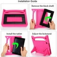thumbnail image 6 of For Amazon Fire HD 10 / Fire HD 10 Plus (11th Generation, 2021 Released) Case with Screen Protector and Stylus, EpicGadget EVA Foam Lightweight Shockproof Handle Kickstand Kids Friendly Cover (Pink), 6 of 6