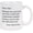 White-Dad, variant on Mom Coffee Mug Dear Mom: Thanks for Putting Up With A Bratty Child. Love, Your Favorite Mom Mug Mothers Day Birthday Idea for Mom Mother from Daughter Or Son Mom Coffee Cups 11 Oz White