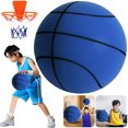 thumbnail image 3 of Bsvklp Pelota Silenciosa Que Rebota Juguete Deportivo Interior Baloncesto Suave Y Ligero (azul Oscuro 24cm), 3 of 9