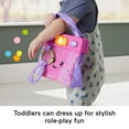 thumbnail image 6 of Fisher-Price Laugh & Learn Going Places Learning Toy Purse & Accessories, Ages 6+ Months, Plastic, 6 of 9