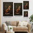 thumbnail image 5 of ADALE Nordic Rustic William Morris Fox Wall Art Cute Fox Print Painting,Vintage Animal Wall Art Poster Decor Nature, Wildlife Themed Vintage Inspired Animal Decor Unframed 20x24 Inch, 5 of 5