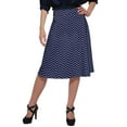 thumbnail image 1 of Moomaya Jupe Imprimée pour Femmes en Poly Spandex Tenue Décontractée Jupe d'Été pour Filles, 1 of 5