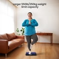thumbnail image 5 of RENPHO 550lb Scale for Body Weight, Digital Bathroom Scale with Large LED Display, Big Platform Weighing Machine with Extra-High Capacity, Most Accurate to 0.05lb, 13x11.8in, Core 1L, 5 of 9