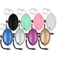 thumbnail image 3 of Alarma personal, paquete de 8 llaveros de alarma de seguridad personal de 140 dB con luces LED, alarma de seguridad de emergencia para mujeres, hombres, niños, ancianos, 3 of 6