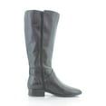 thumbnail image 6 of Naturalizer Raisa Women's Boots Black Leather Wide Calf Size 10 W, 6 of 8