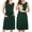 Deep Green, variant on Women's Patchwork Maternity Nursing Dresses Sleeveless Breastfeeding Clothes