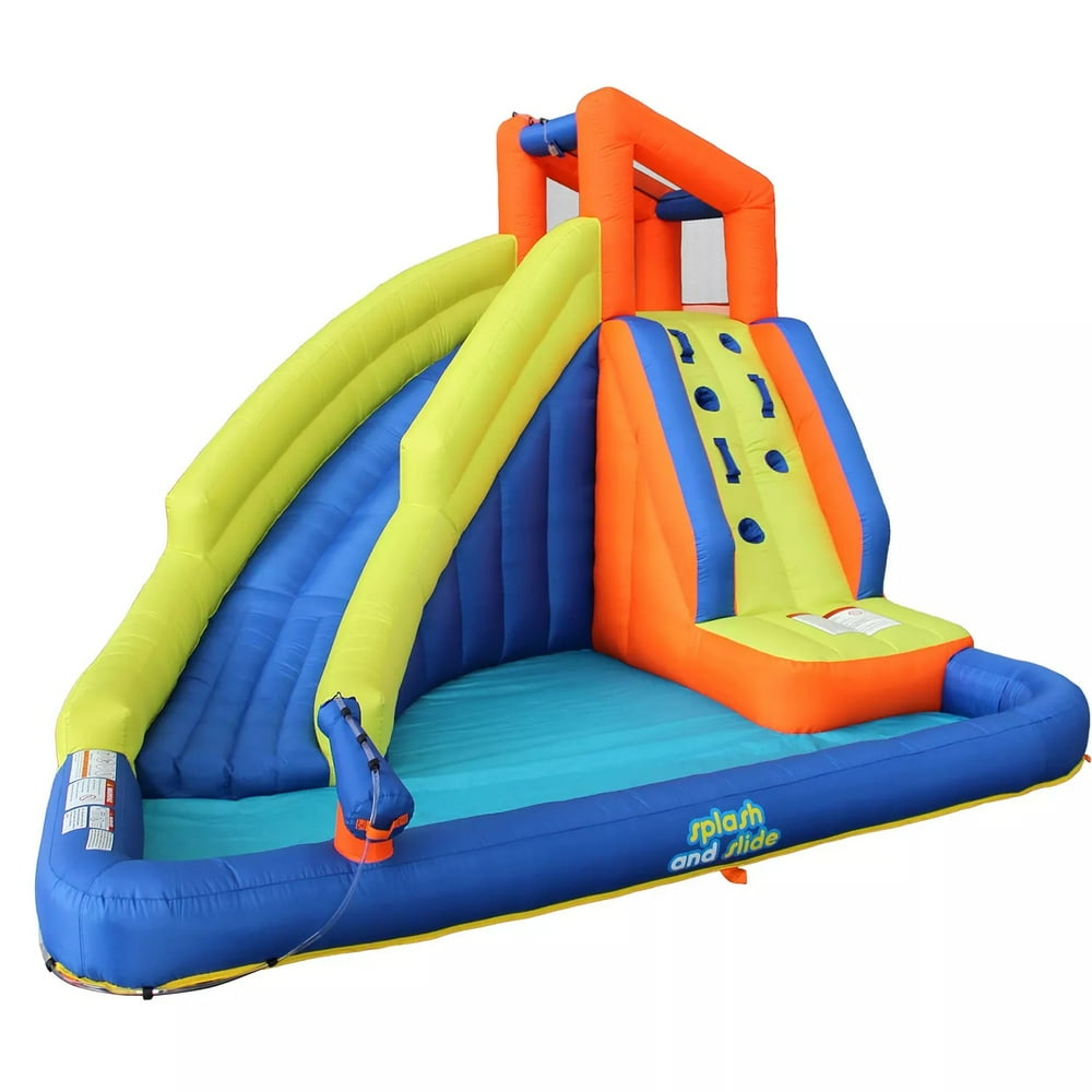 my first splash n slide