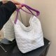 thumbnail image 3 of Bolso de hombro acolchado para mujer bolso de mano acolchado informal bolso de viaje, 3 of 9