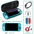 thumbnail image 2 of Estuche de transporte compatible con Switch Lite, carcasa rígida portátil y protectora para la consola Leaf Crossing Lite, ideal para viajes., 2 of 4
