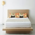 thumbnail image 6 of Yayeee Pillowcase Queen Size Set of 2 Satin Wrinkle Resistant Pillow Case, Colorful Black Cat, 6 of 7