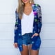 thumbnail image 1 of ICHUANYI Liquidación Moda Mujer Camiseta de Manga Larga Frente Abierto Cárdigan de Navidad Ropa de Abrigo Suelta Blusa con Estampado Abrigo Bolsillos Tops ICHUANYI WER2023082204578, 1 of 6
