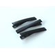 thumbnail image 1 of Pinza para el cabello TODO en UNO para bricolaje (pinzas de cocodrilo planas negras de 46 mm), 1 of 5