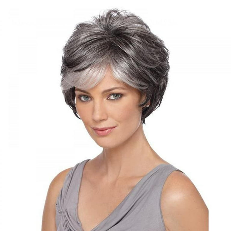 Short wigs for clearance seniors