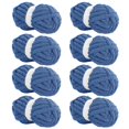 thumbnail image 1 of Hilo HOMBYS Country Blue Chenille para tejer y tejer, 1 of 9