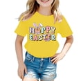 thumbnail image 2 of TZEWGL Chemise Mignonne pour Nourrisson Imprimés de Dessins Animés Manches Courtes Col Rond Blouse pour Enfants Taille 6-7T, 2 of 3
