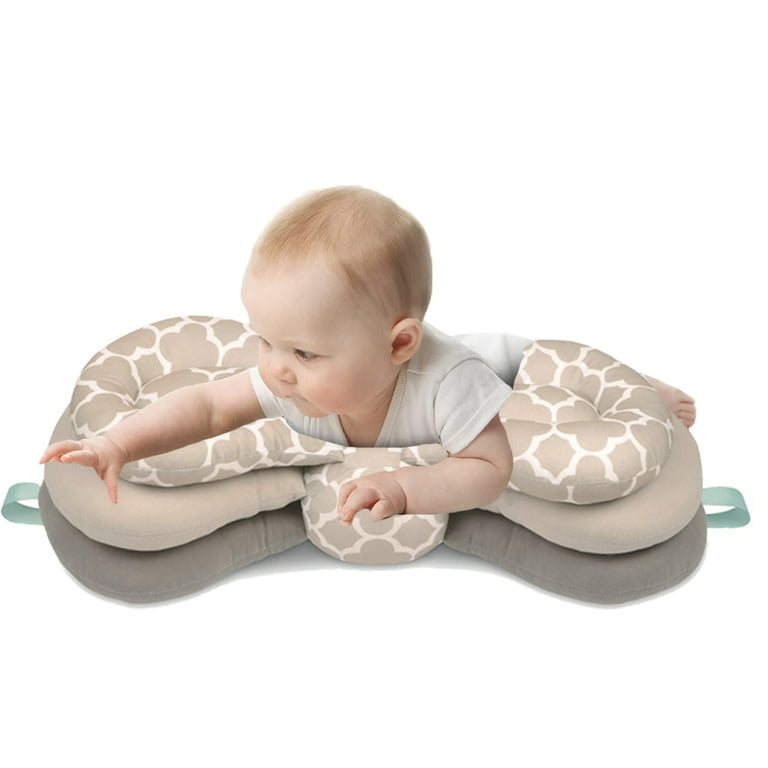 Nursing pillow and locator, breastfeeding pillow with adjustable buckle,  bottle feeding baby support pillow