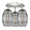 thumbnail image 3 of Innovations Lighting - Vaz - 3 Light Flush Mount In Industrial Style-10.88, 3 of 7