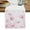 Pink White, variant on Blue Beige Spring Floral Table Runner, Summer Botanical Watercolor Washable Cotton Linen Table Runners 48 Inches Long, Dresser Scarf Runner for Nightstand/Coffee/End Tables 13''x48''