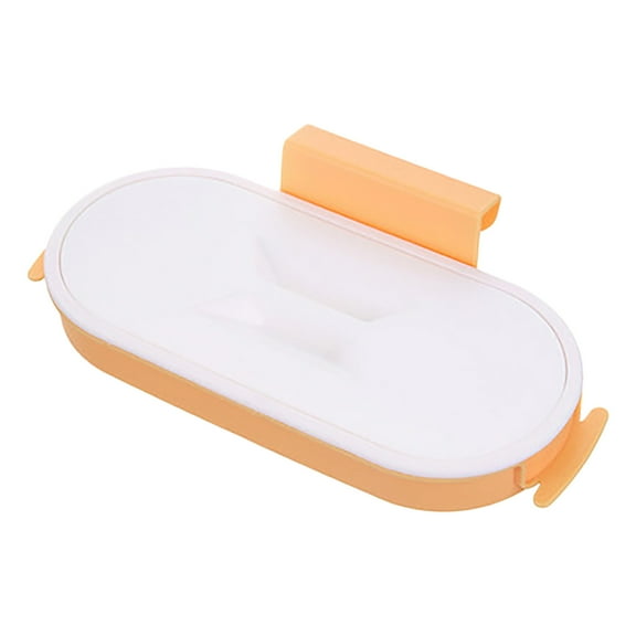 LACKUST Kitchenc Hooks for Hanging on Sale,Hanging Type Household Wall Hanging Bracket Hook Garbage Bag Rack,Yellow