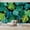 Color 2, variant on Wallpaper Tropical Monstera Leaf Green Foliage rainforest Watercolor Peel and Stick Wall Murals 100"H x 144"W Removable PVC Wall Paper Self-Adhesive Wall Paintings Art Decor for Bedroom Living Room
