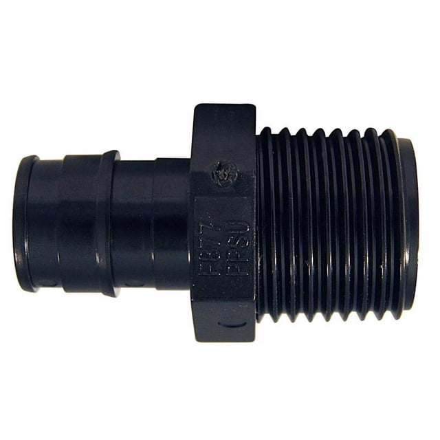 Adaptador macho Apollo Expansion PEX/Pex A 1/2 pulgadas x 1/2 pulgadas