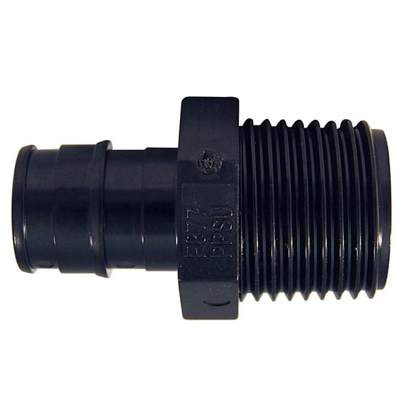 Adaptador macho Apollo Expansion PEX/Pex A 1/2 pulgadas x 1/2 pulgadas