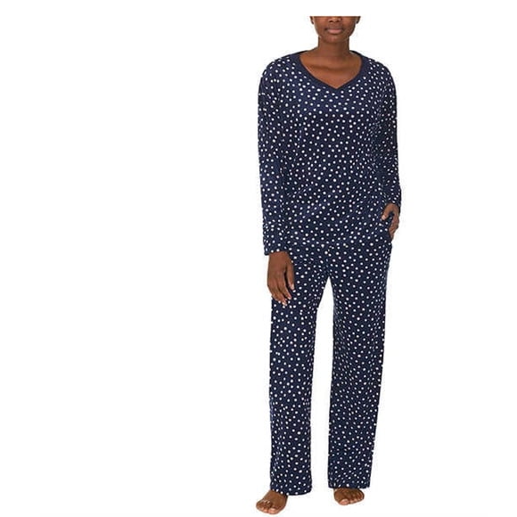 Nautica Women's 2 Piece Fleece Pajama Sleepwear Set