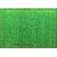thumbnail image 1 of Ahgly Company Indoor Rectangle Abstract Green Modern Area Rugs, 6' x 9', 1 of 4