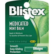 Blistex Medicated Lip Ointment, Relief For Chapped Lips, 1 stick, 0.21 ...