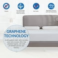 thumbnail image 3 of EGO White 10 inch Twin Size Memory Foam Mattress, Bed in a Box, Medium Firm, 3 of 8