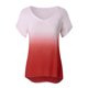 thumbnail image 4 of Camiseta informal de manga corta con estampado teñido anudado degradado para mujer Camiseta de manga corta con cuello en V para mujer OAVQHLG3B Store lin121212, 4 of 5