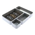 thumbnail image 1 of Advantus White/Gray-Fusion Stackbl 4-Pak Desk Tray (37592), 1 of 1