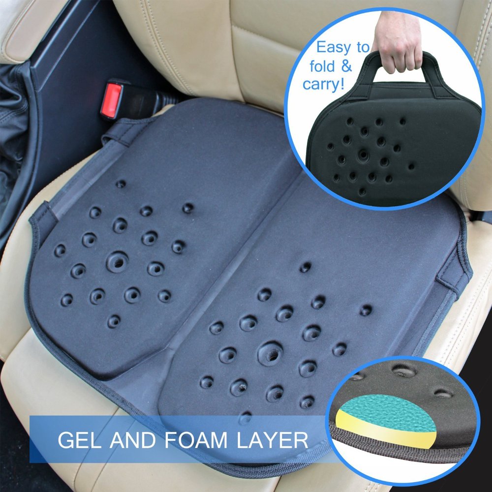 Ergonomic Orthopedic Portable Gel Foam Seat Cushion
