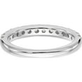thumbnail image 5 of 14K White Gold Lab Grown Diamond Si1/Si2, G H I, Wedding Band (Size 7) Made In India rm2927b-070-7wlg, 5 of 5