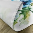 thumbnail image 5 of Ambesonne Summer Place Mats Set of 4, Nature Painting, Standard Size, Teal Green White, 5 of 6