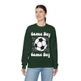 thumbnail image 6 of Womens Adult Soccer Game Day Crewneck Sweatshirt, Soccer Mom Game Day Top, 6 of 7