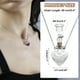 thumbnail image 2 of Collar de frasco Uxcell, colgantes de botella de perfume de vidrio de 29 mm con cadena de acero inoxidable y gotero, 2 of 6