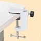 thumbnail image 4 of White Aluminum Desk Clamp, Designed to Securely Hold Microphone Stands and Accessories, 4 of 5