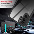 thumbnail image 4 of IBAOLE Huawei P30 Pro Étui avec Protecteur d'Écran, Étui de Téléphone Robuste Ultra Antichoc pour Huawei P30 Pro, Noir+noir Peut SLJ-LD Huawei P30 Pro Noir+noir, 4 of 7